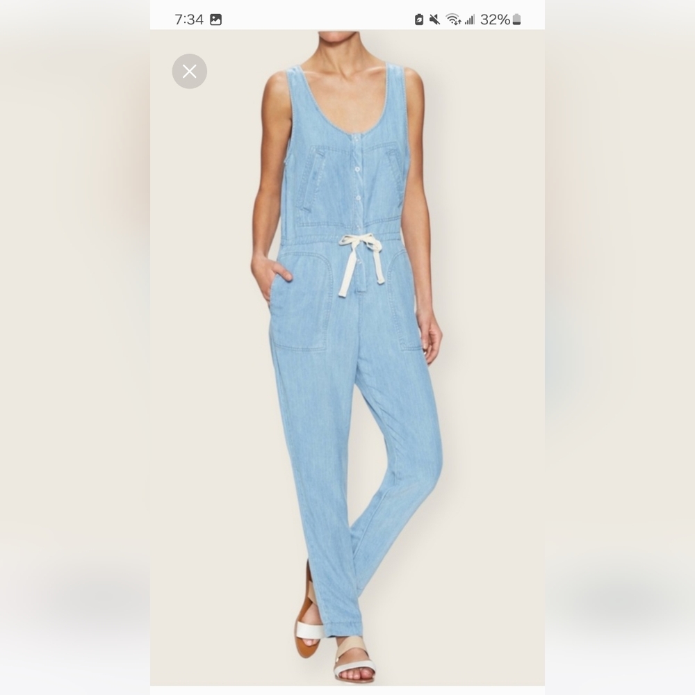 Chambray Jumpsuit